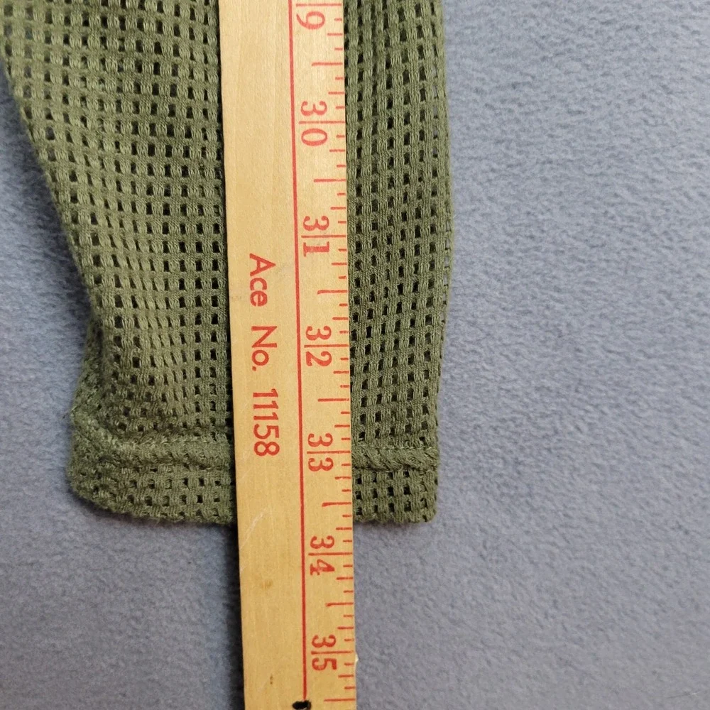 Nike‎ Leggings Women's Small Green Cotton Stretch Logo Elastic Waist Pull On